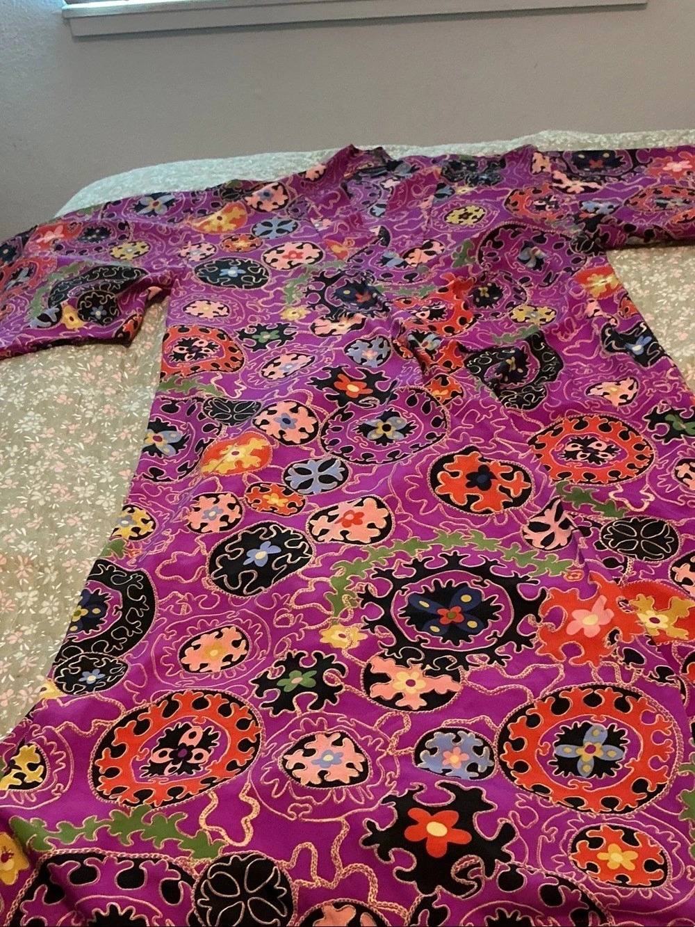 Natori Loungewear Robe Purple & Pink M